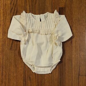 The New Society Cream Baby Romper